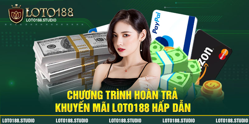 Chương trình hoàn trả khuyến mãi Loto188 hấp dẫn